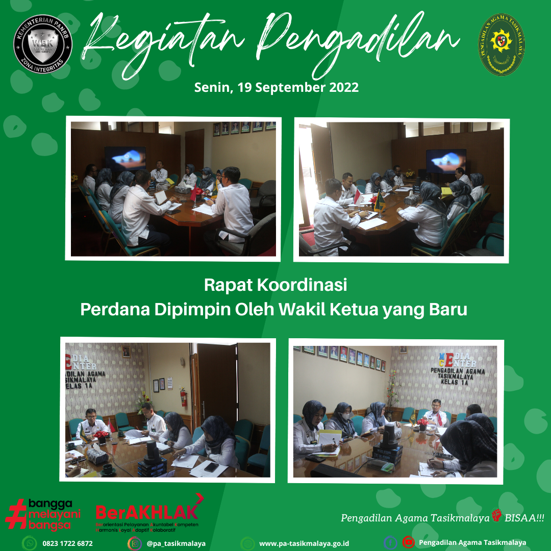 rapat koordinasi